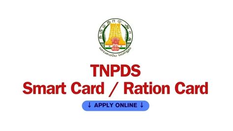 smart card ration card online download|tnepds smart card download.